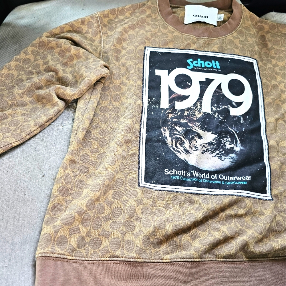 Coach x Schotts NYC collab sweater